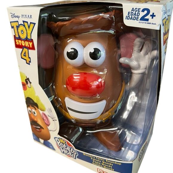 Disney Pixar Toy Story 4 Mr potato head woody by playskool NEW - Picture 1 of 6